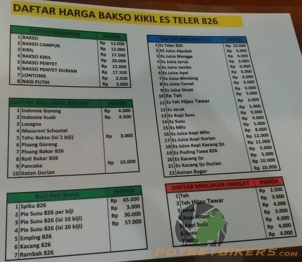 Harga bakso