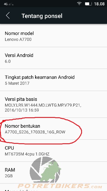 Flash Lenovo A7700