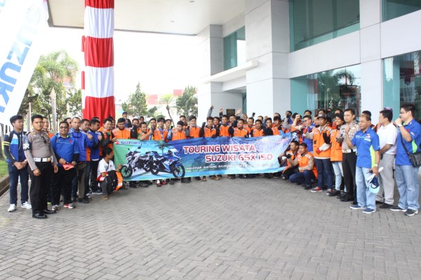 Touring Wisata Suzuki GSX - Start SGM (1)