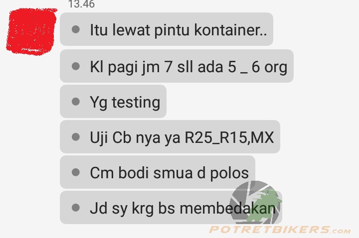 All New Yamaha R25 sedang di test