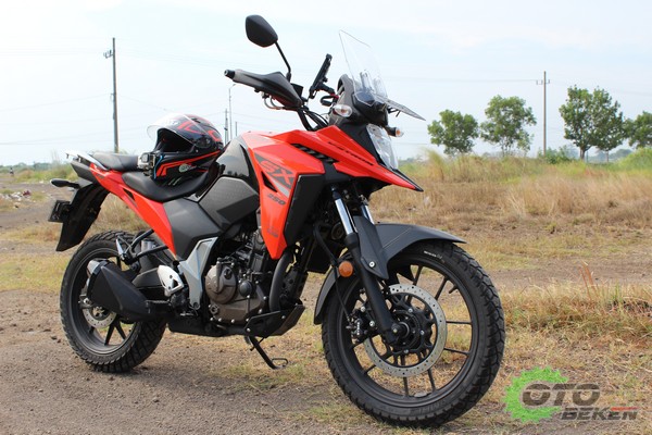 Suzuki V Strom Sx Sebagai Motor Adventure Cc Paling Irit Dan