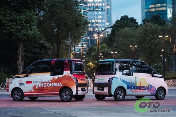 Wuling Gunakan Livery Khusus untuk 300 Air ev yang Menjadi Official Car G20 Summit - 2022 (1)