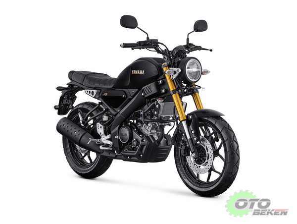 Yamaha XSR 155 Metallic Black Elegance