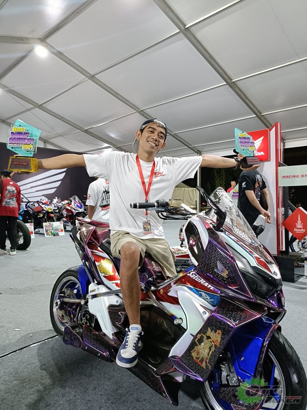Honda Modif Contest (HMC) 2024 - Juaranya diborong orang Jawa Timur (3)