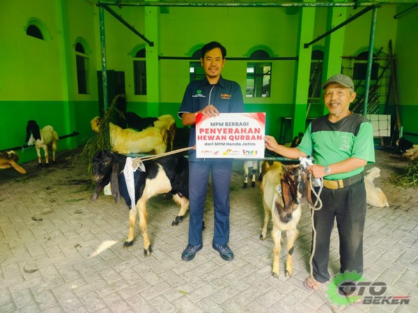 MPM Honda Jatim Konsisten Berbagi Hewan Kurban, Pererat Kebersamaan dengan Masyarakat 2025 terkini idhul adha (4)