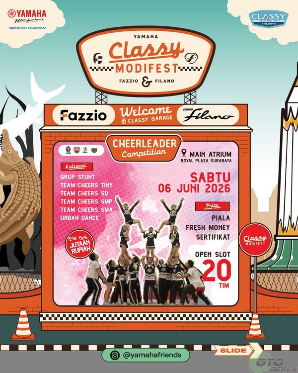 Yamaha STSJ Siap Gelar Yamaha Classy Modifest 2026, Hadirkan Festival Lifestyle dan Kreativitas Terbesar untuk Pengguna Classy Series - 2026 terkini (5)