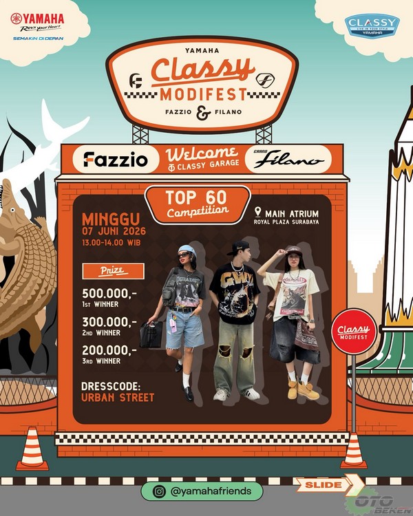 Yamaha STSJ Siap Gelar Yamaha Classy Modifest 2026, Hadirkan Festival Lifestyle dan Kreativitas Terbesar untuk Pengguna Classy Series - 2026 terkini (7)
