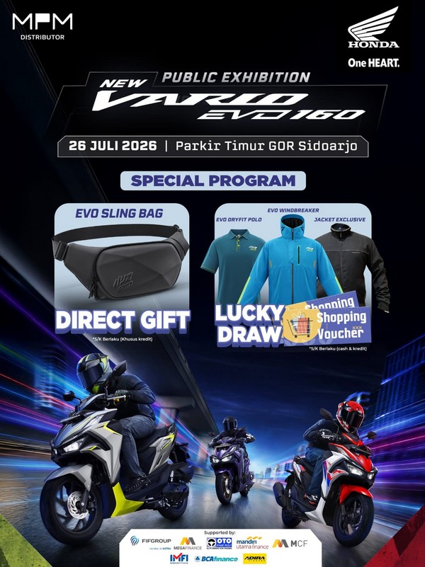 New Honda Vario Evo 160 Makin Dekat dengan Warga Malang dan Sidoarjo, Ajeng Febria serta nDarBoy Siap Menghibur (3)